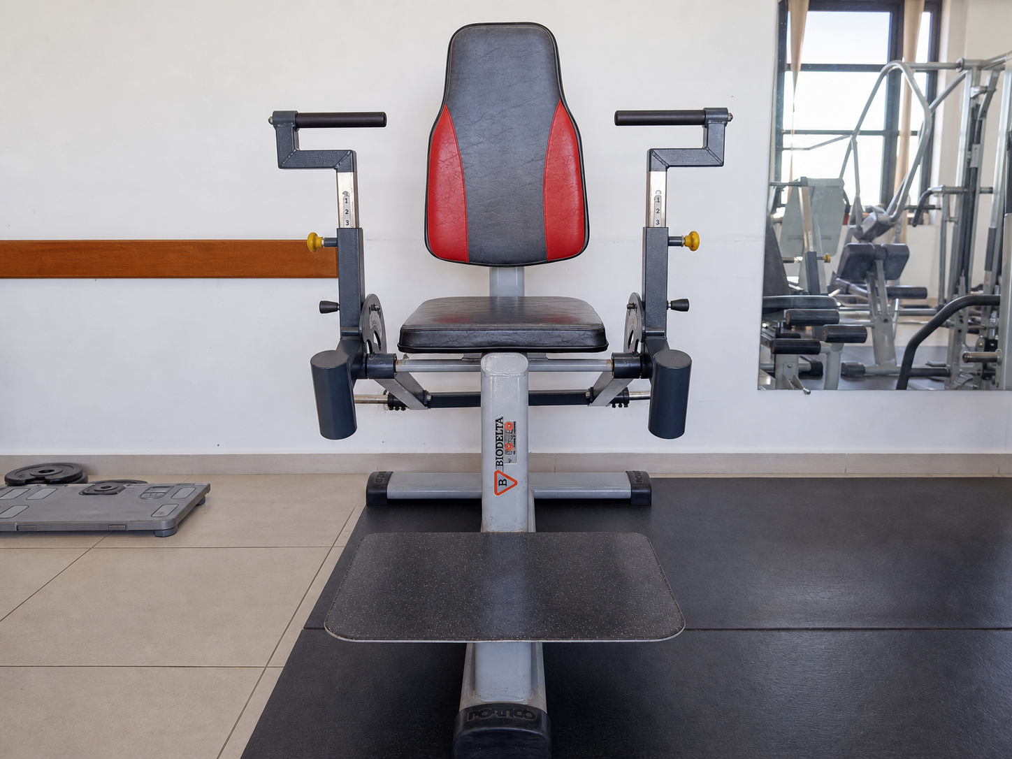 Press peitoral Biodelta para fortalecimento muscular adaptado na E Prime